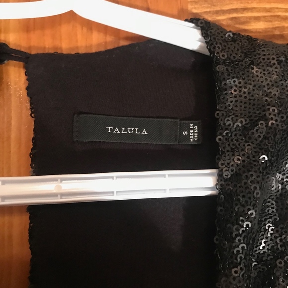 Open back sequin top - Picture 2 of 4